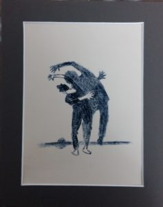 jeu d'ombre en peinture monotype toulouse giscloux malcolm